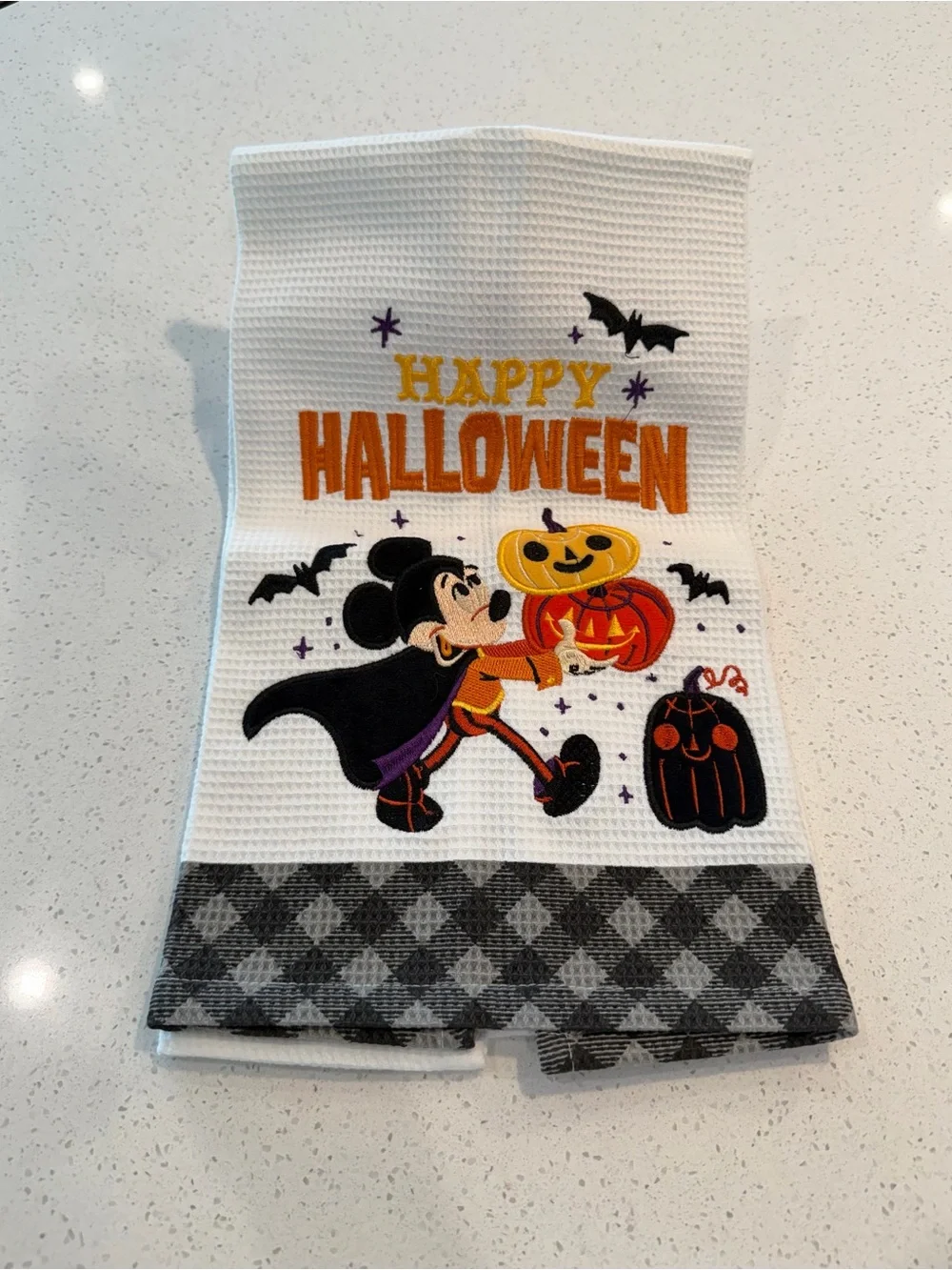 Disney Mickey Mouse Halloween Kitchen Towel